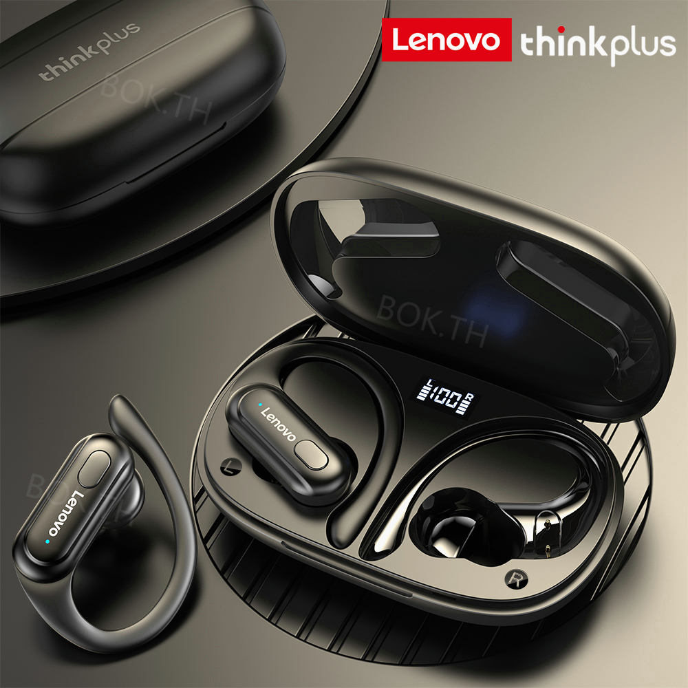 ภาพหน้าปกสินค้าLenovo XT60 หูฟังบลูทูธ หูฟัง Bluetooth 5.3 หูฟังออกกําลังกาย คุณภาพเสียงไฮไฟ Thinkplus หูฟังบลูทูธไร ใช้กับ IOS Android