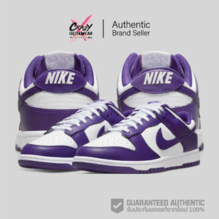 🔥ทักแชทรับโค้ด🔥 Nike Dunk Low "Court Purple" (DD1391-104) สินค้าป้ายไทย สินค้าลิขสิทธิ์แท้ Nike รองเท้า