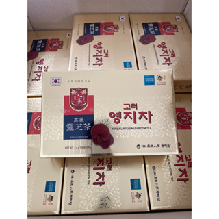 สินค้า ของแท้💯 พร้อมส่ง  โสมเห็ดหลินจือ 100 ซอง  จากเกาหลี
