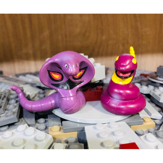 Pokemon TOMY Monster Collection Figure Ekans &amp; Arbok #โปเกม่อน