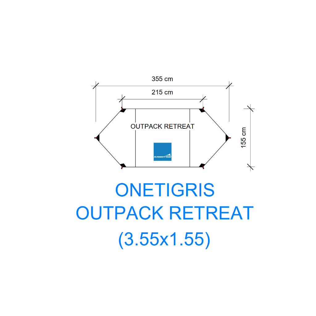 Onetigris OUTPACK RETREAT กราวชีท ตรงรุ่น ผ้าใบหนา | Shopee Thailand