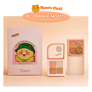 ETUDE KAKAO Play Color Eyes Palette #2 Orange Mojito โทนสีส้ม