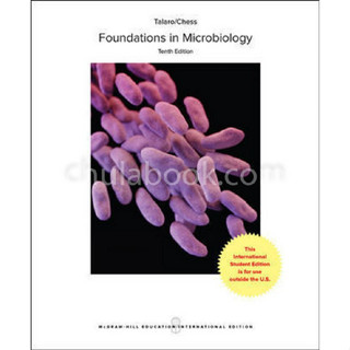 (ลดราคาพิเศษ 30%) FOUNDATIONS IN MICROBIOLOGY 10E ผู้แต่ง : TALARO