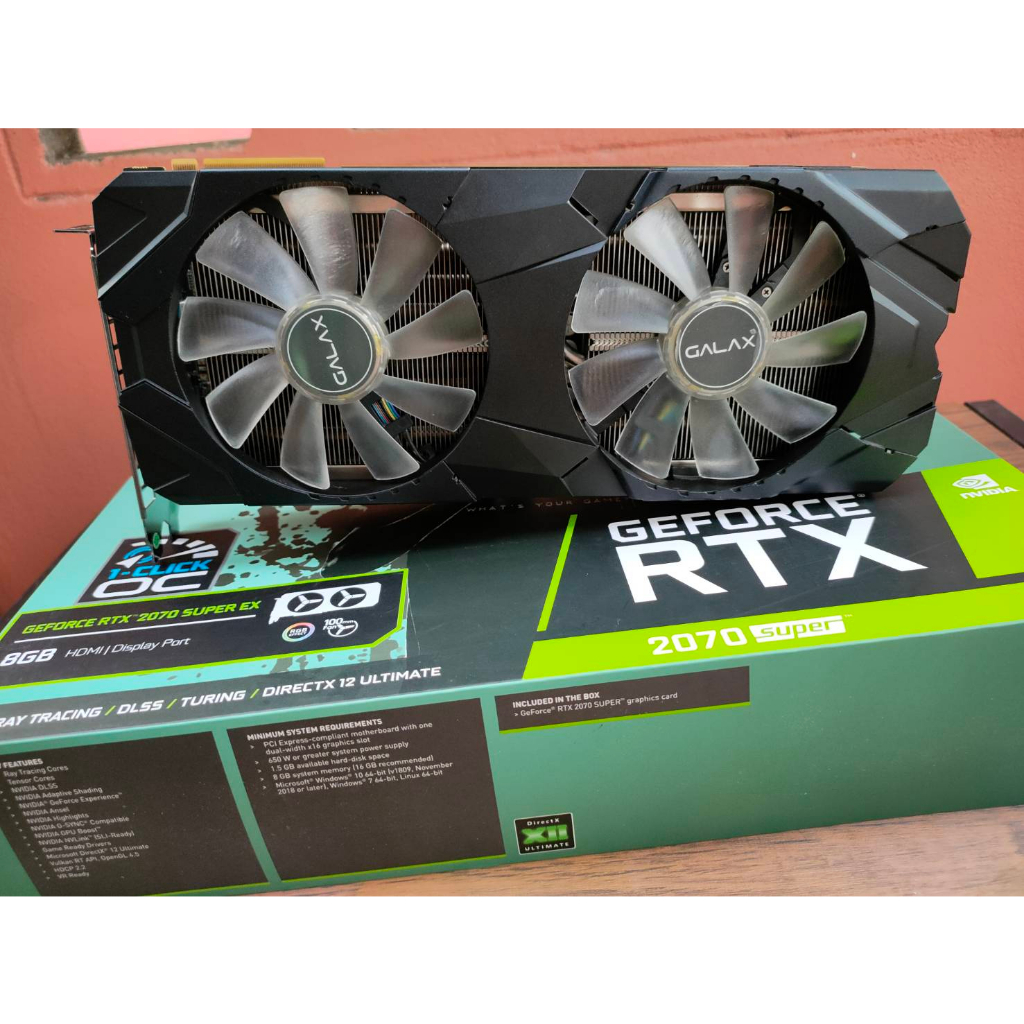 Galax 2070 Super 8gb One Click Oc Click Oc Galax Rtx 2070 8gb
