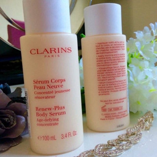 Clarins Renew-Plus Body Serum 100ml. (ครึ่งไซร์ขายเลยค่ะ)