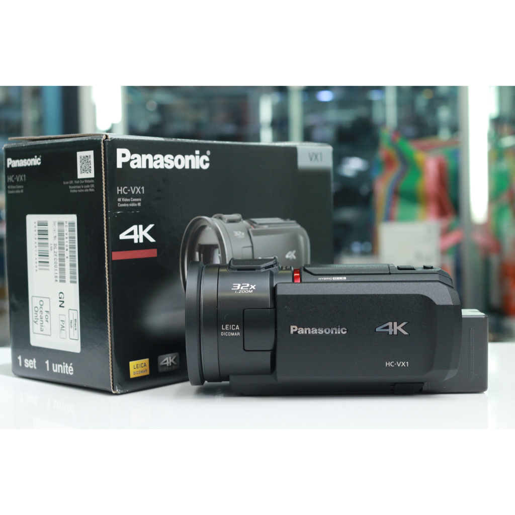 Panasonic HC-VX1 VDO 4K สภาพดีมาก 9.5/10 อุปกรณ์ครบกล่อง | Shopee Thailand