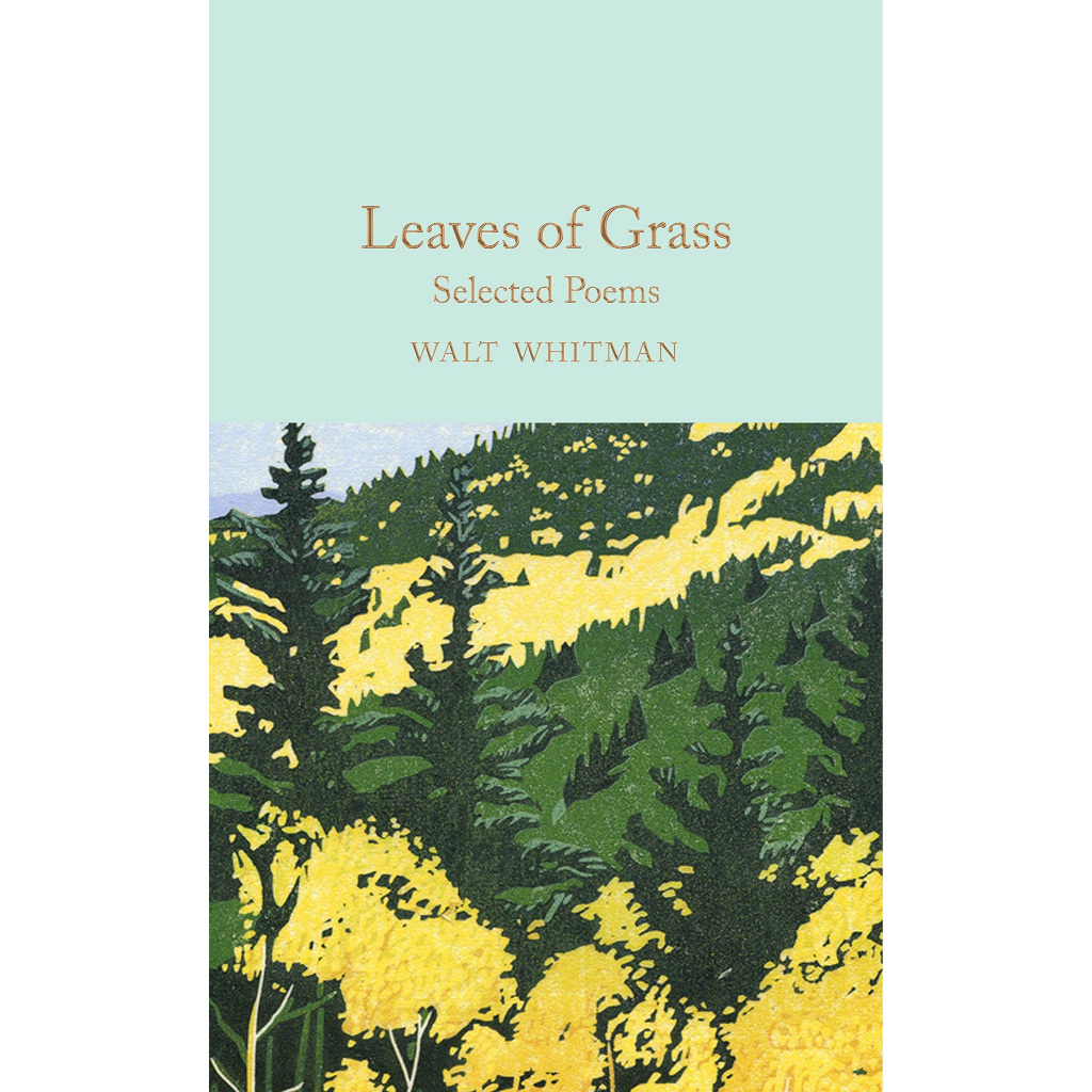 leaves-of-grass-selected-poems-hardback-macmillan-collectors-library-english-by-author-walt-whitman