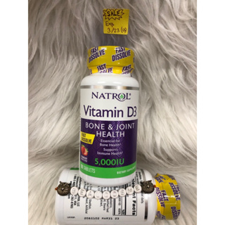 Vitamin D3_5000IU วิตามินดี3_5000ไอยู SALE Exp.3/23