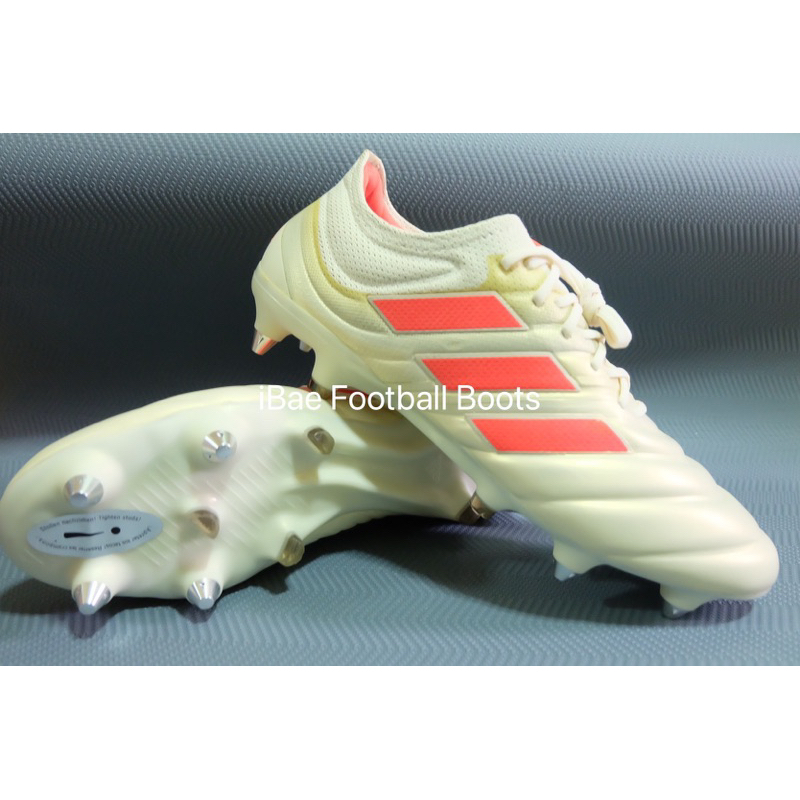 Adidas copa 19.1 white red best sale