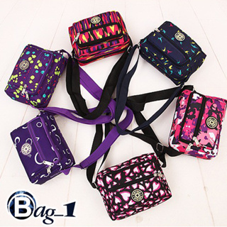 bag_1(BAG1162)กระเป๋าสะพายผ้าไนล่อนลวดลายเยอะ