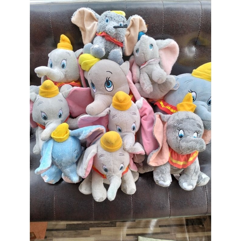 ตุ๊กตาช้างดัมโบ้-dumbo-ลิขสิทธิ์แท้-มือสอง