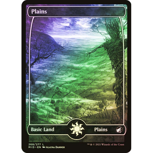 [MTG] [LAND] [MID] Basic Land Innistrad Midnight Hunt (268277) [FOIL