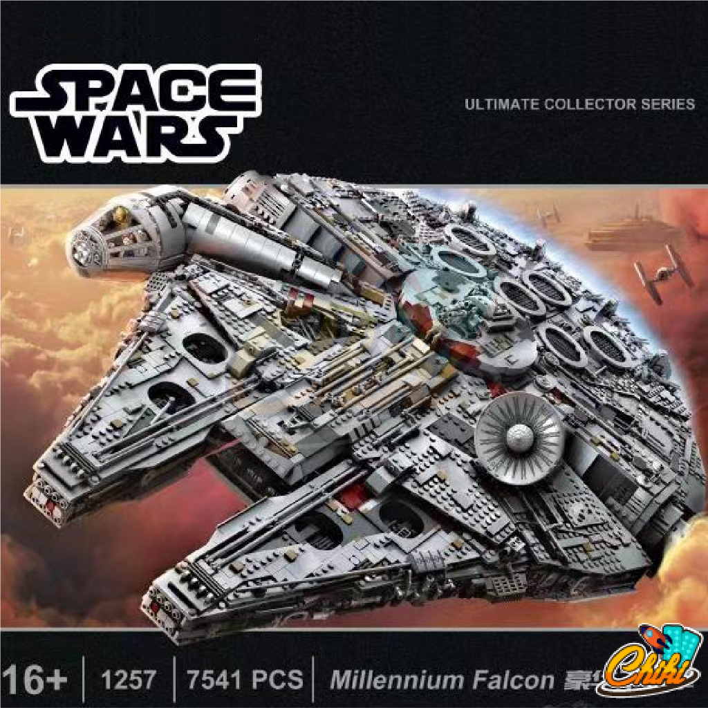 ชุดตัวต่อ-ยานมิลเลนเนี่ยม-ฟาลค่อน-millenniumfalcon-สตาร์วอร์-จำนวน-8-445-ชิ้น