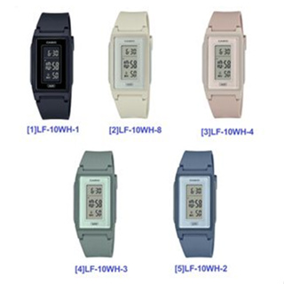 Casio Standard Digital นาฬิกาข้อมือผู้หญิง รุ่น LF-10,LF-10WH (LF-10WH-1,LF-10WH-2,LF-10WH-3,LF-10WH-4,LF-10WH-8)