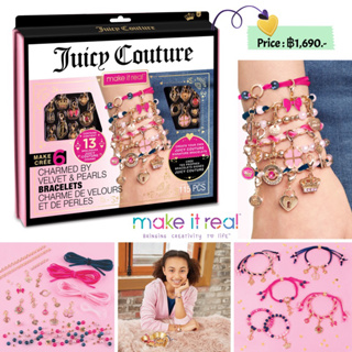 JUICY COUTURE CHARMED BY VELVET &amp; PEARLS BRACELETS