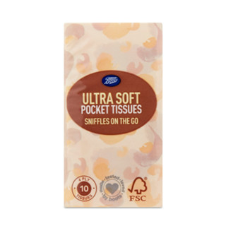 Boots Ultra Soft Pocket Tissues บู๊ทส์ อัลตร้า ซอฟท์ พ็อคเก็ต ทิชชูส์