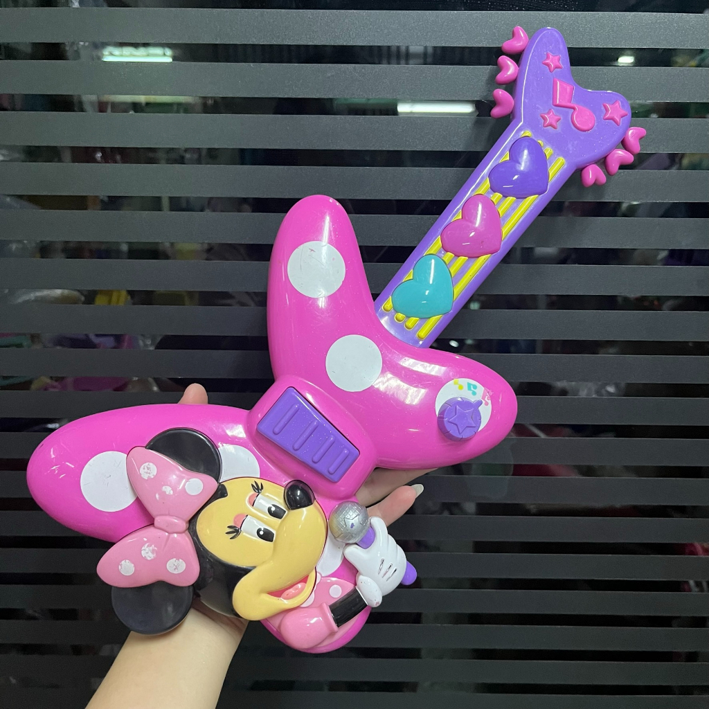 Disney Minnie’s Rockin’ Guitar ของเล่นเครื่องดนตรี กีตาร์ของเล่น **มือ ...