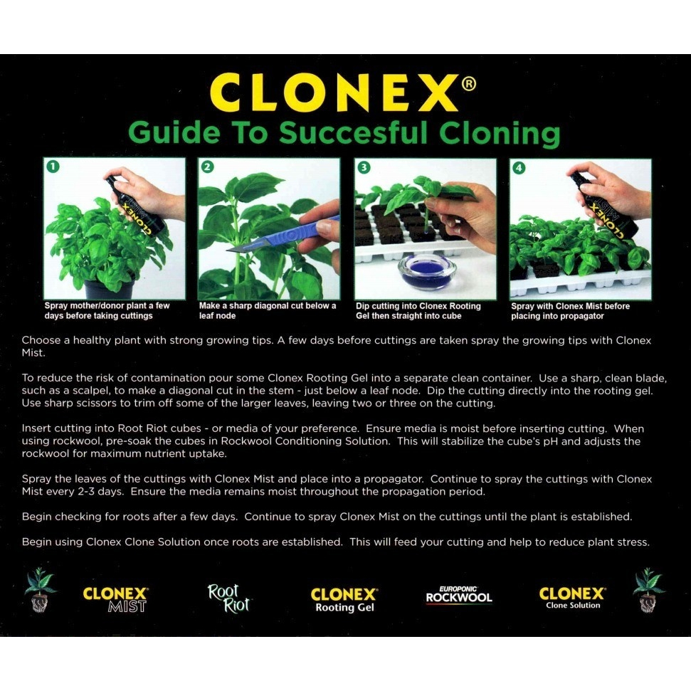clonex-ขวดแท้-50ml-เจลปักชำกิ่ง-เพิ่มอัตรางอก-มีส่วนผสมของสารต่อต้านเชื้อรา-วิตามินและแร่ธาตุต่าง-ๆ