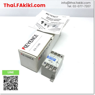 พร้อมส่ง,(B)Unused*, ES-11AC Proximity Sensor ,พร็อกซิมิตี้เซนเซอร์ สเปค N.O. ,KEYENCE (66-006-099)