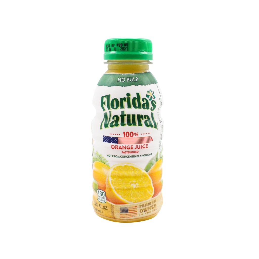 100 PURE PASTEURIZED FLORIDA ORANGE JUICE 414 ml Shopee Thailand