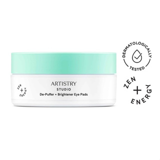 อาร์ทิสทรี สตูดิโอ ดี-พัฟเฟอร์ + ไบรท์เทนเนอร์ อาย แพดส์ ARTISTRY STUDIO  De-Puffer + Brightener Eye Pads