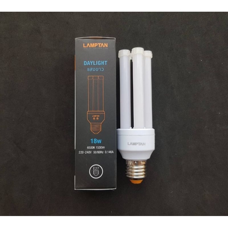 lamptan-หลอดไฟ-led-compact-u-type-18w-แสงขาว-หลอดตะเกียบ