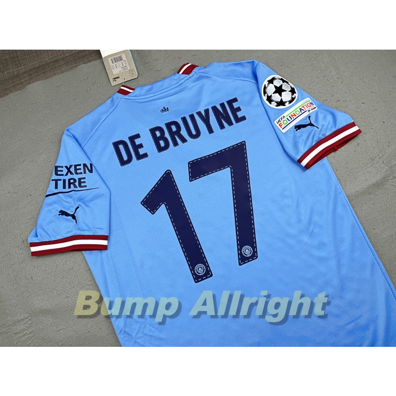 เสื้อฟุตบอล-แมน-ซิ-เหย้า-man-ci-2022-haaland-de-bruyne-และอาร์ม-ucl