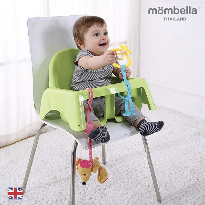 สายคล้องยางกัดซิลิโคนมัมเบล่า (Mombella Within Arm’s Reach Attacher) สี