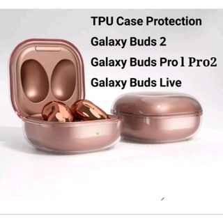 ภาพหน้าปกสินค้า🇹🇭 TPU Case Galaxy Buds 2 | Galaxy Buds Pro/Pro2 | Galaxy Buds Live เคสใส่แน่น เคสใสสวยคุณภาพดี🥰 ซึ่งคุณอาจชอบราคาและรีวิวของสินค้านี้