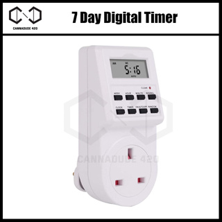 Digital Timer เครื่องตั้งเวลาเปิด ปิดไฟ 7 days dual Outlet ทามเมอร์