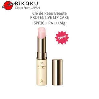 🇯🇵【Direct from Japan】Cle de Peau Beaute PROTECTIVE LIP CARE 4g lip balm/suncare/ haute protection high protection CPB Lip balm SPF30 PA+++ Moisturized
