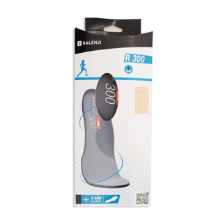 ภาพขนาดย่อของภาพหน้าปกสินค้าRunning Insole พื้นรองเท้า แผ่นเสริมรองเท้า Insole for running พื้นรองเท้าวิ่ง สีเทา Run 300 Soles Grey จากร้าน kormadika บน Shopee