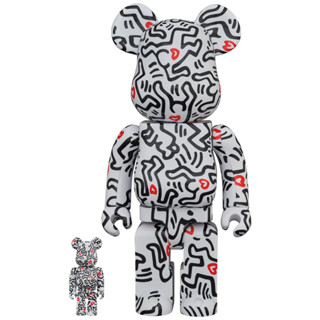 BEARBRICK KEITH HARING #8 100％ &amp; 400％