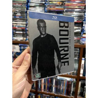 Bourne : collection 5 ภาค Blu-ray แท้ มีเสียงไทย บรรยายไทย ครบ กล่องเหล็ก น่าสะสม