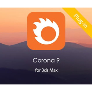 ราคาCorona 9 สำหรับ 3ds Max 2016-2023 + Material Library ปลั๊กอินเรนเดอร์ 3D