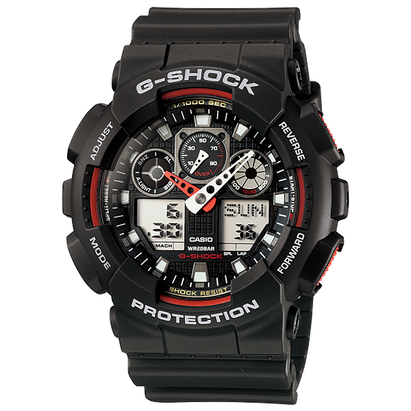 ของแท้-casio-g-shock-นาฬิกาข้อมือ-รุ่น-ga-100-1a4dr-ของแท้-รับประกันศูนย์-cmg-1-ปี