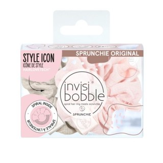 ของแท้!!พร้อมส่ง!!Invisibobble Nordic Breeze Sprunchie Duo Go With The Floe set (2ชิ้น)