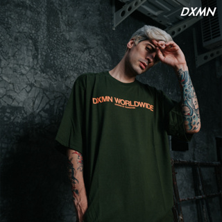 DXMN Clothing "DXMN WORLDWIDE" Oversized Tee (Green)