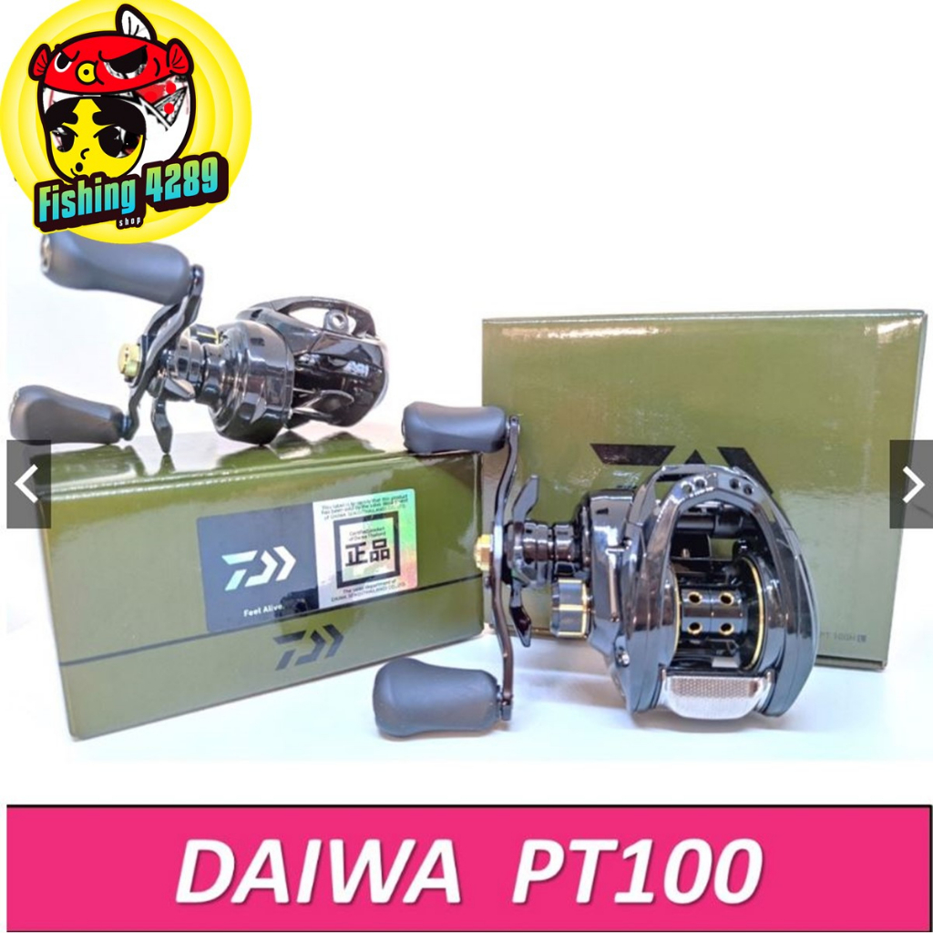 รอกหยดน้ำ-daiwa-pt100-อัตราทดเกียร์-7-3-กำลังเบรก-6-กิโลกรัม-น้ำหนักรอก-205-กรัม