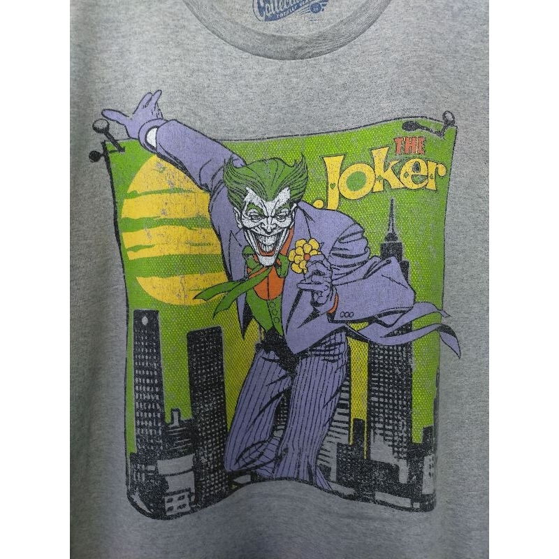 เสื้อยืด-มือสอง-ลายการ์ตูน-dc-ลาย-jocker-อก-52-ยาว-29