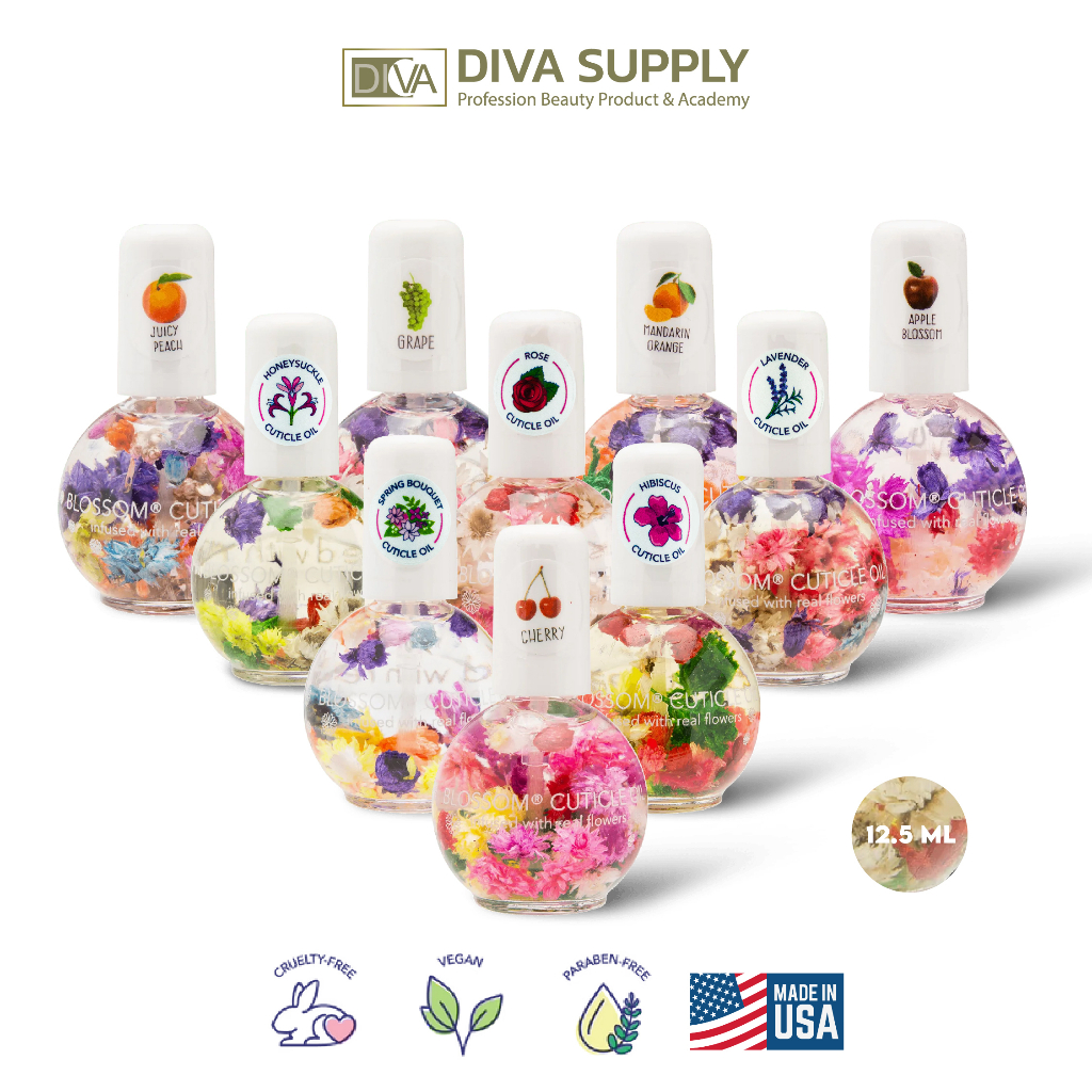 Blossom Cuticle Oil ออยดอกไม้บำรุงจมูกเล็บ 0.5 oz. Shopee Thailand