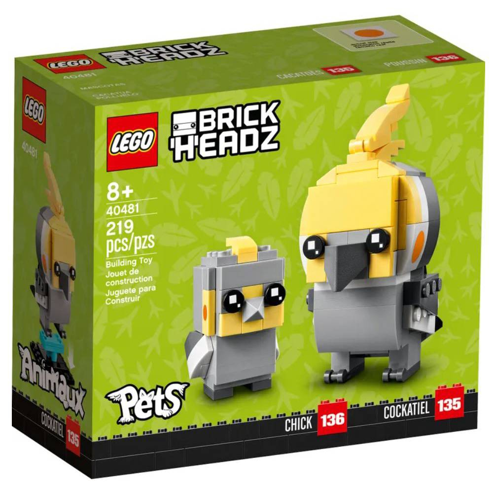 lego-brickheadz-40481-cockatiel-เลโก้ของใหม่-ของแท้-พร้อมส่ง