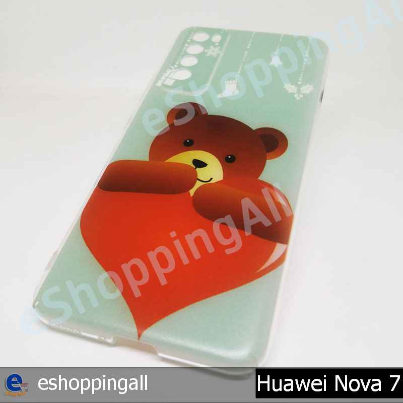 เคสมือถือ-huawei-nova7-ชุด-1-เคสกรอบแข็งลายการ์ตูนพร้อมส่ง-กรอบมือถือส่งของในไทย