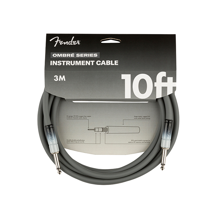 สายแจ็ค FENDER OMBRE INST CABLES 10 สายแจ็คกีต้าร์ Music arms | Shopee ...