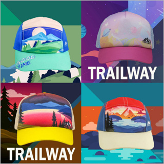 Trailway Run Holidays Cap | หมวกแก๊ปกันแดด