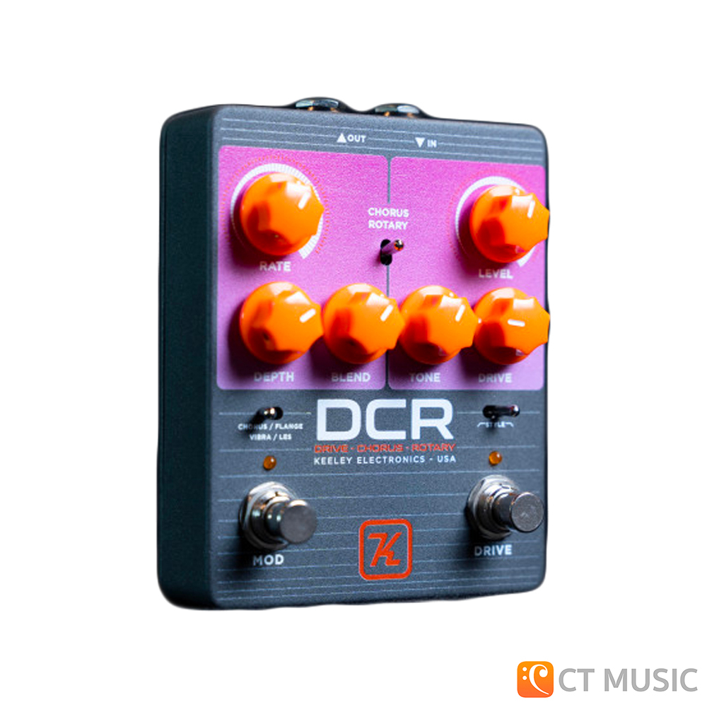 keeley-dcr-drive-chorus-rotary-เอฟเฟคกีตาร์