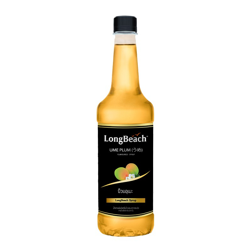 longbeach-ume-plum-syrup-ลองบีชไซรัปบ๊วยอุเมะ