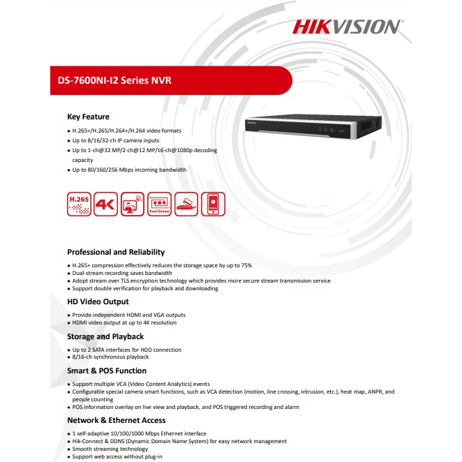 hikvision-12mp-nvr-รุ่น-ds-7608ni-i2-8-ch-1u