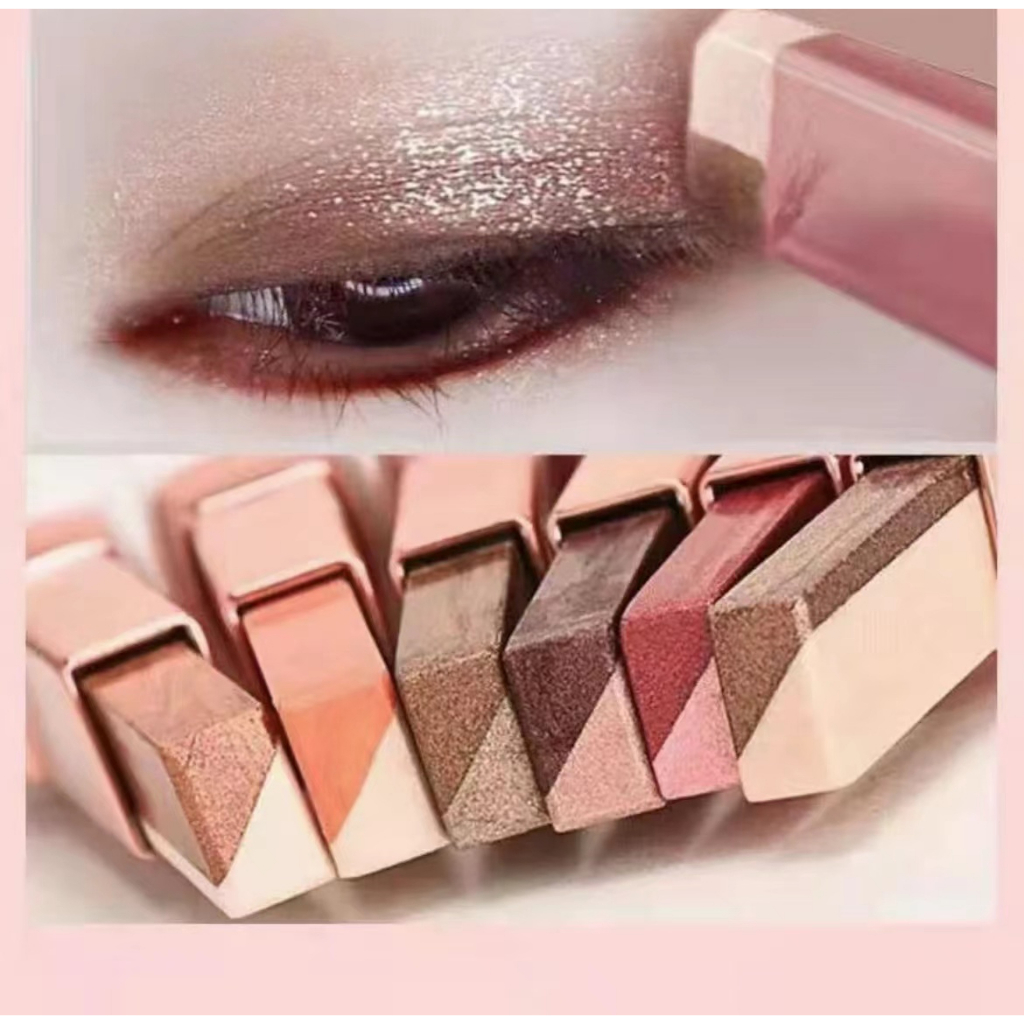 อายแชโดว์-แต่งตาทูโทน-แบบแท่งeye-shadow-stick-double-color-gradient-velvet-พร้อมส่งง