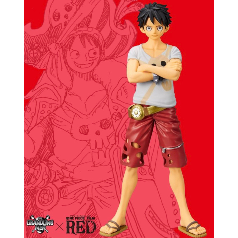 One piece FILM RED Monkey D.Luffy 🇯🇵 | Shopee Thailand
